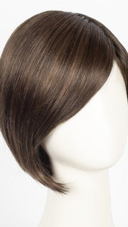 CHOCOLATE ROOTED | Medium to Dark Brown base with Light Reddish Brown highlights and Dark Roots