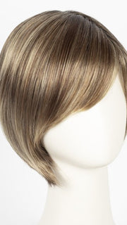 LIGHT-BERNSTEIN-ROOTED 12.19.26 | Light Auburn, Light Honey Blonde, and Light Reddish Brown blend and Dark Roots
