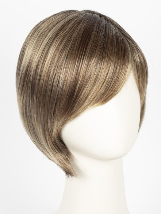 LIGHT-BERNSTEIN-ROOTED 12.19.26 | Light Auburn, Light Honey Blonde, and Light Reddish Brown blend and Dark Roots
