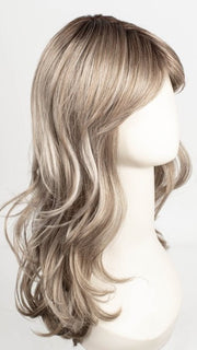 PEARL BLONDE ROOTED | Pearl Platinum, Medium Ash Blonde and Medium Blonde Blend with Shaded Roots