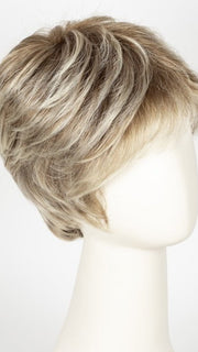 CHAMPAGNE ROOTED | Light Beige Blonde,  Medium Honey Blonde, and Platinum Blonde blend with Dark Roots