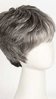 SMOKE ROOTED 56.38.36 | Lightest/ Light Brown and Medium Brown with Grey Blend and Shaded Roots