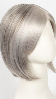 SNOW MIX | Pure Silver White with 10% Medium Brown & Silver White with 5% Light Brown blend