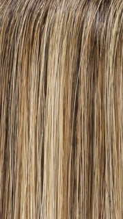 24BT18S8 SHADED MOCHA | Medium Natural Ash & Light Natural Gold Blonde Blend, Shaded with Medium Brown
