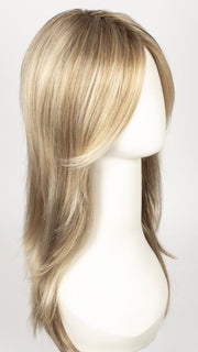 12FS12 MALIBU BLONDE | LIght Gold Brown, Light Natural Gold Blonde, Pale Natural Gold-Blonde Blend, Shaded with Light Gold Brown