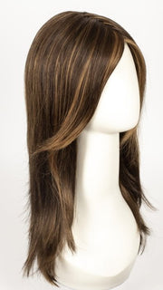 6F27 CARAMEL RIBBON | Brown with Light Red-Gold Blonde Highlights & Tips
