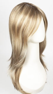 12FS8 SHADED PRALINE | Light Gold Brown, Light Natural Gold Blonde & Pale Natural Gold-Blonde Blend, Shaded with Medium Brown
