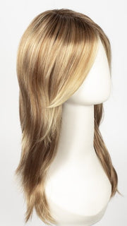 14/26S10 SHADED PRALINES N' CREAM | Light Gold Blonde & Medium Red-Gold Blonde Blend, Shaded with Light Brown