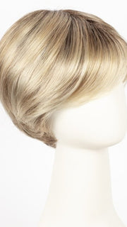 12FS8 SHADED PRALINE | Light Gold Brown, Light Natural Gold Blonde & Pale Natural Gold-Blonde Blend, Shaded with Medium Brown