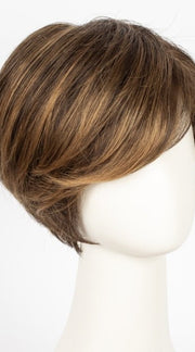 6F27 CARAMEL RIBBON | Brown with Light Red-Gold Blonde Highlights & Tips
