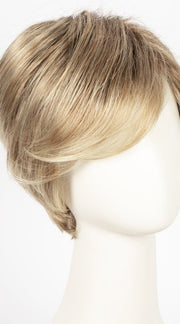 27T613S8 SHADED SUN | Medium Natural Red-Gold Blonde & Pale Natural Gold Blonde Blend and Tipped, Shaded with Medium Brown
