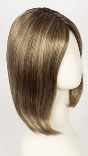 24BT18F BAVARIAN CREME | Dark Natural Ash Blonde & Light Gold Blonde Blend with Dark Natural Ash Blonde Nape