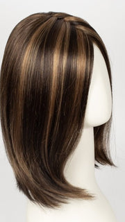 FS6/30/27 TOFFEE TRUFFLE | Brown, Medium Red-Gold, Medium Red-Gold Blonde Blend with Medium Red Gold Blonde Bold Highlights