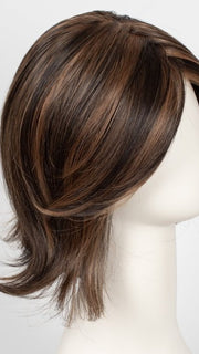 FS6/30/27 TOFFEE TRUFFLE | Brown, Medium Red-Gold, Medium Red-Gold Blonde Blend with Medium Red Gold Blonde Bold Highlights