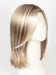 101/88/27S8 CATALINA BLONDE | Pale blonde with Pure White Natural Violet halo highlights, shaded medium brown 