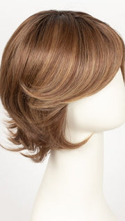 30A27S4 SHADED PEACH | Medium Natural Red & Medium Red-Gold Blonde Blend, Shaded with Dark Brown