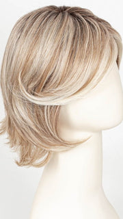 101/88/27S8 CATALINA BLONDE | Pale blonde with Pure White Natural Violet halo highlights, shaded medium brown 