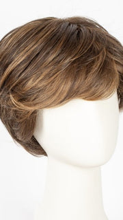 6F27 CARAMEL RIBBON | Brown with Light Red-Gold Blonde Highlights & Tips