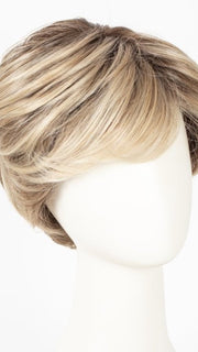 12FS8 SHADED PRALINE | Light Gold Brown, Light Natural Gold Blonde & Pale Natural Gold-Blonde Blend, Shaded with Medium Brown