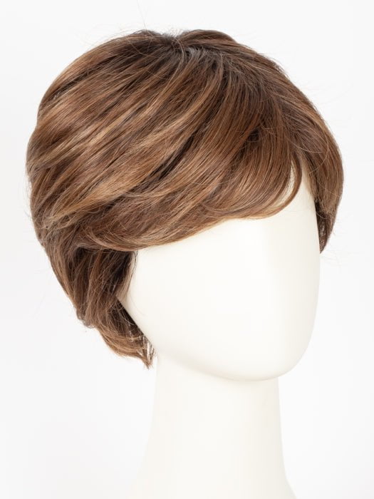 30A27S4 SHADED PEACH | Medium Natural Red & Medium Red-Gold Blonde Blend, Shaded with Dark Brown