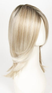 FS17/101S18 PALM SPRINGS BLONDE | Light Ash Blonde with Pure White Natural Violet Bold Highlights, Shaded with Dark Natural Ash Blonde