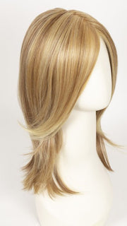 14/26 Praline’s N’ Cream | Medium Natural Gold Brown & Light Red-Gold Blonde Blend with Pale Natural Blonde Highlights