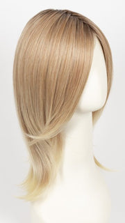 27T613S8 SHADED SUN | Medium Red-Gold Blonde & Light Gold Blond Blend with Tips, Shaded with Dark Gold Brown