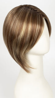 FS26/31S6 SALTED CARAMEL | Medium Natural Red Brown with Medium Red Gold Blonde Bold Highlights, Shaded with Brown