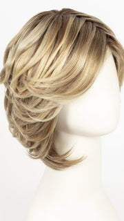 12FS8 SHADED PRALINE | Light Gold Brown, Light Natural Gold Blonde & Pale Natural Gold-Blonde Blend, Shaded with Medium Brown