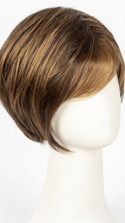 6F27 CARAMEL RIBBON | Brown with Light Red-Gold Blonde Highlights & Tips