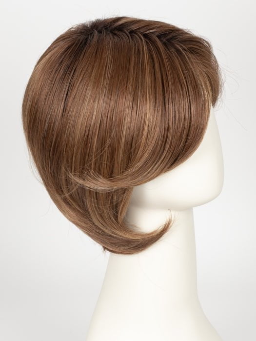 30A27S4 SHADED PEACH | Medium Red & Medium Red-Gold Blend, Shaded with Dark Gold Brown Roots