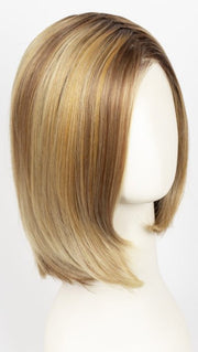 14/26S10 SHADED PRALINES N' CREAM | Light Gold Blonde & Medium Red-Gold Blonde Blend, Shaded with Light Brown
