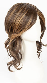 6F27 CARAMEL RIBBON | Brown with Light Red-Gold Blonde Highlights & Tips