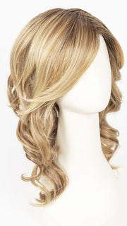 14/26S10 SHADED PRALINES N' CREAM | Light Gold Blonde & Medium Red-Gold Blonde Blend, Shaded with Light Brown