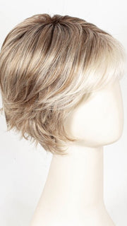 101/88/27S8 CATALINA BLONDE | Pale blonde with Pure White Natural Violet halo highlights, shaded medium brown