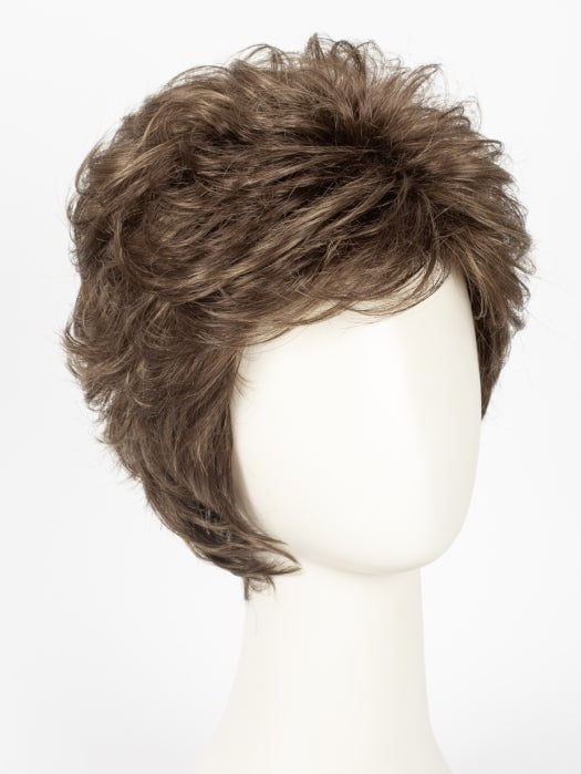8RH14 MOUSSE CAKE | Medium Brown with 33% Medium Natural Blonde Highlights