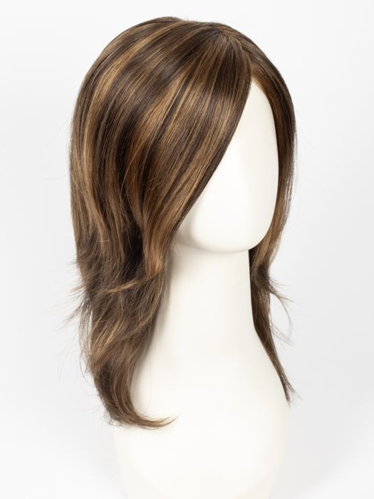 6F27 CARAMEL RIBBON | Brown with Light Red-Gold Blonde Highlights & Tips