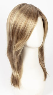 14/26S10 SHADED PRALINES N' CREAM | Light Gold Blonde & Medium Red-Gold Blonde Blend, Shaded with Light Brown
