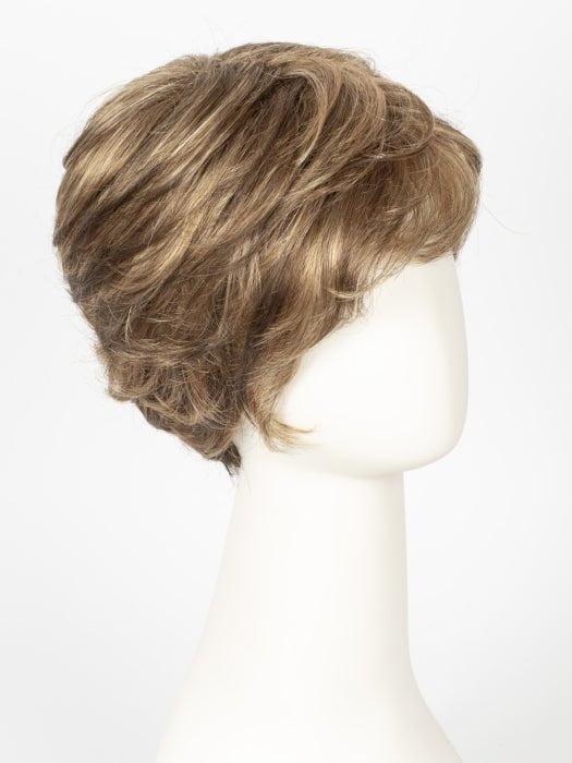 24BT18F BAVARIAN CREME | Dark Natural Ash Blonde & Light Gold Blonde Blend with Dark Natural Ash Blonde Nape