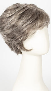 39F38 ROASTED CHESTNUT | Light Natural Ash Brown with 75% Grey Front, graduating to Medium Brown with 35% Grey Nape