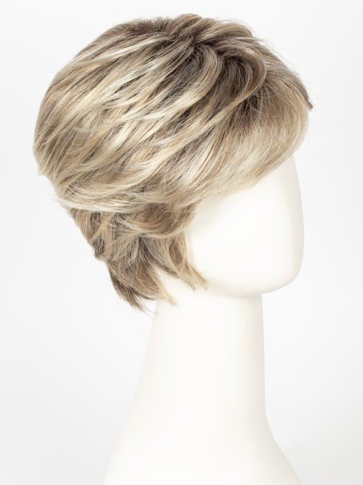 12FS8 SHADED PRALINE | Light Gold Brown, Light Natural Gold Blonde & Pale Natural Gold-Blonde Blend, Shaded with Medium Brown