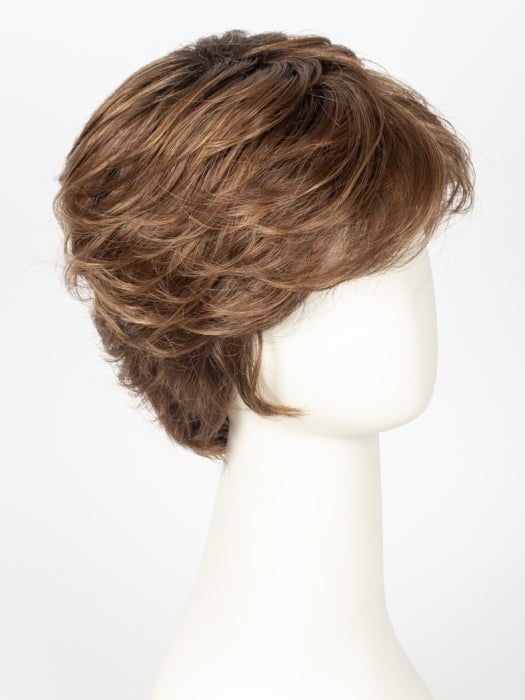 30A27S4 SHADED PEACH | Medium Natural Red & Medium Red-Gold Blonde Blend, Shaded with Dark Brown