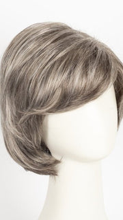 39F38 ROASTED CHESTNUT | Light Natural Ash Brown with 75% Grey Front, graduating to Medium Brown with 35% Grey Nape