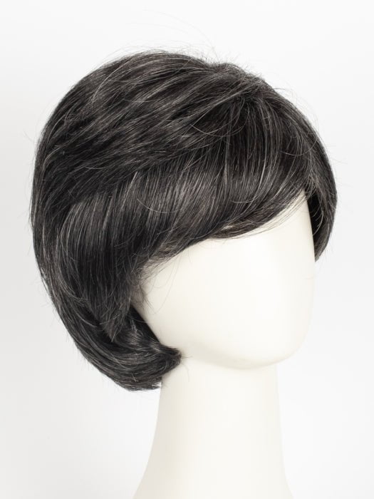 1B/60 PEPPERCORN | Soft Black blended with Pure White Grey Peppered Throughout