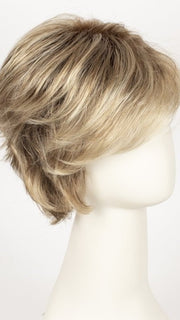 12FS8 SHADED PRALINE | Light Gold Brown, Light Natural Gold Blonde & Pale Natural Gold-Blonde Blend, Shaded with Medium Brown