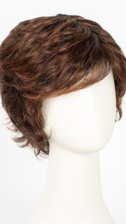 131T4S4 SHADED BERRY | Dark Brown & Medium Red Blend with Medium Red Tips, Shaded with Dark Brown
