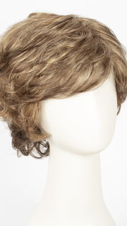 24BT18F BAVARIAN CREME | Dark Natural Ash Blonde & Light Gold Blonde Blend with Dark Natural Ash Blonde Nape