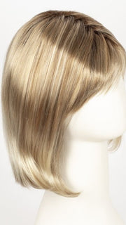 12FS8 SHADED PRALINE | Light Gold Brown, Light Natural Gold Blonde & Pale Natural Gold-Blonde Blend, Shaded with Medium Brown
