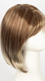 FS26/31S6 SALTED CARAMEL | Medium Natural Red Brown with Medium Red Gold Blonde Bold Highlights, Shaded with Brown