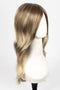 S14-26/88RO SUNSHINE | Medium Natural-Ash Blonde & Medium Red-Gold Blonde Blend roots to midlength, Light Natural Gold Blonde Blend midlength to ends
